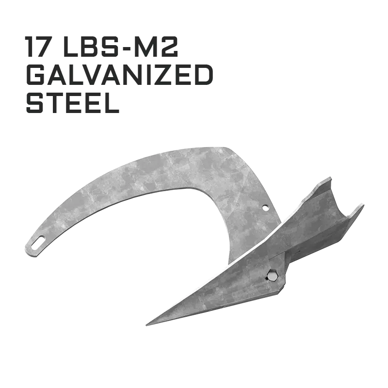 17 lbs M2 Performance Galvanized Steel Mantus Anchor