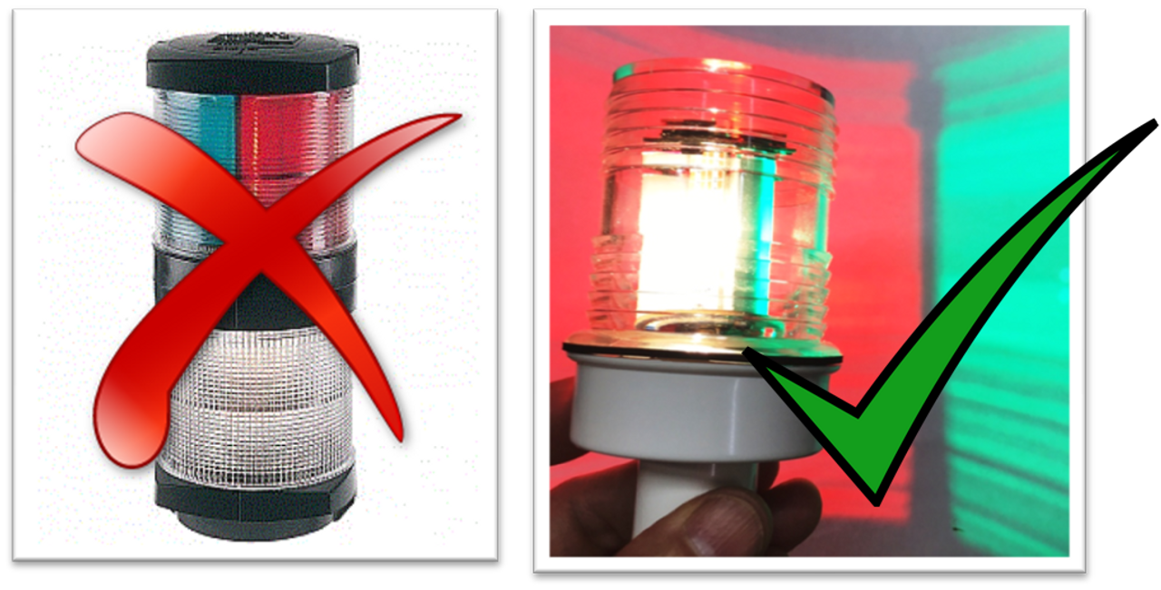 Smart Tri-Color Anchor Light w/Strobe | MarineBeam | Lighting