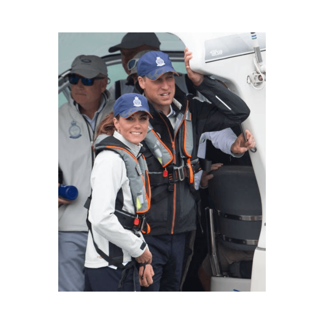 TeamO Offshore PFD with BackTow Technology worn by sailors on a yacht.