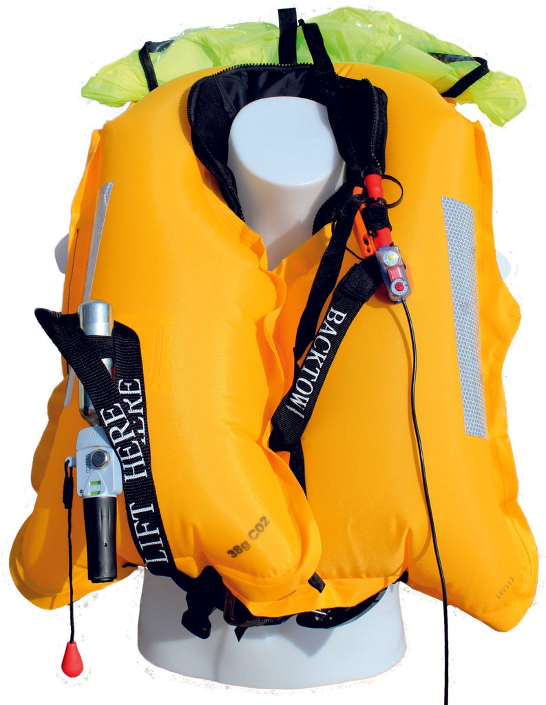 Open View of 170N  inflatable PFD 