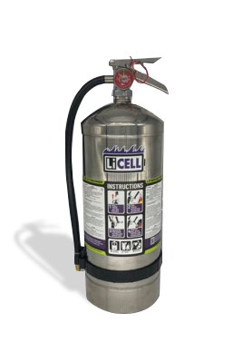 LiCELL -  AH006 6L AVD - Lithium Battery Fire Extinguisher - Sea-Fire