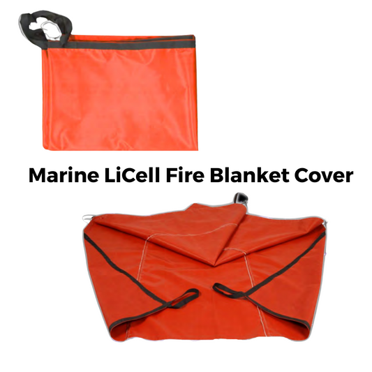 LiCell SB Series lithium battery fire blanket cover