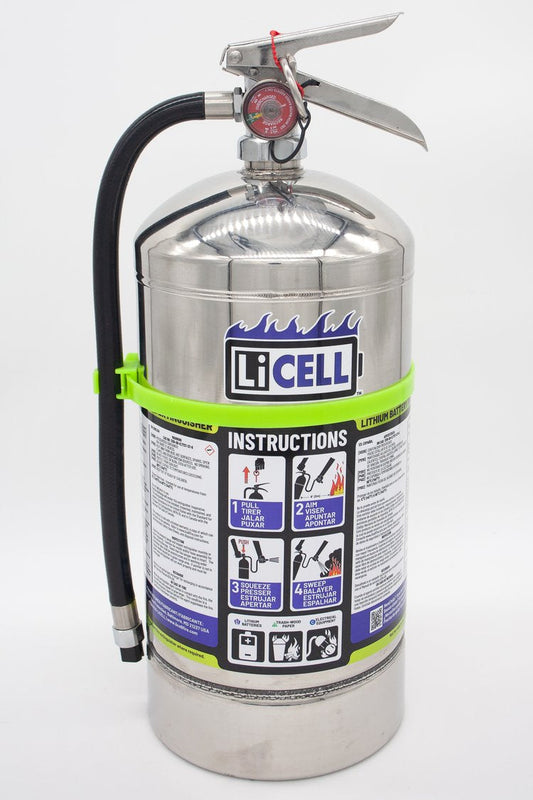 LiCell AH006 6L AVD Lithium Battery Fire Extinguisher