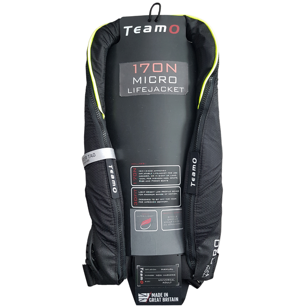 170N Micro Inflatable PFD | MANUAL | BackTow NOT Included