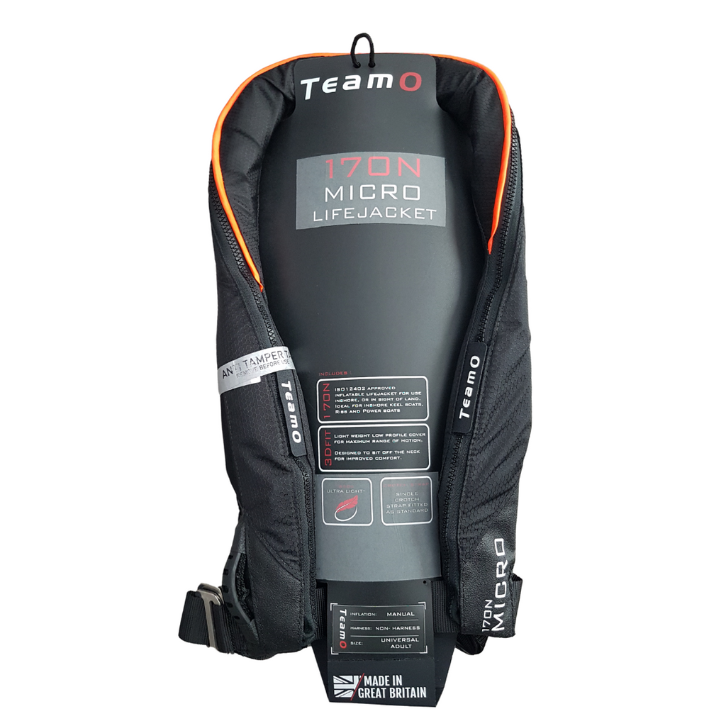 170N Micro Inflatable PFD | MANUAL | BackTow NOT Included