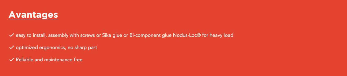 Textile Cleat Nodus Pad-Line® Nodus Factory | textile-cleat-nodus-pad-line-nodus-factory | Nodus Factory