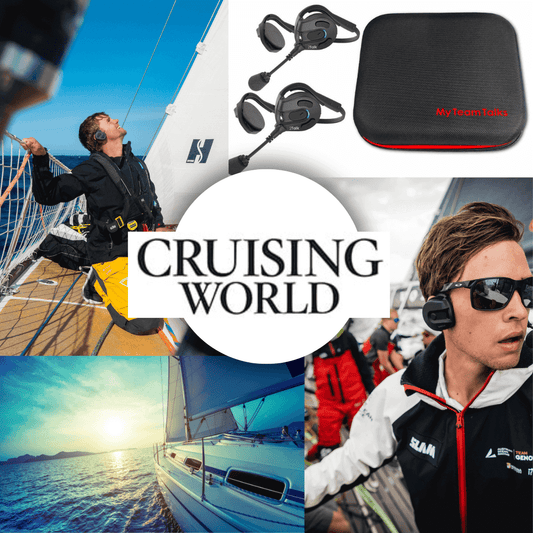2Talk Intercom Bluetooth Headsets used by boaters for clear deck communication