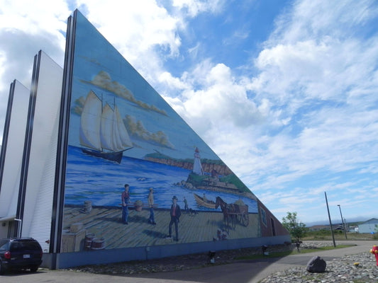 Harbour dory races in a Newfoundland fishing community