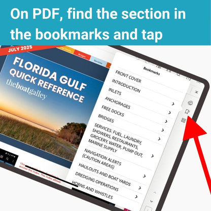 Florida Gulf Coast Quick Reference Cruising Guide