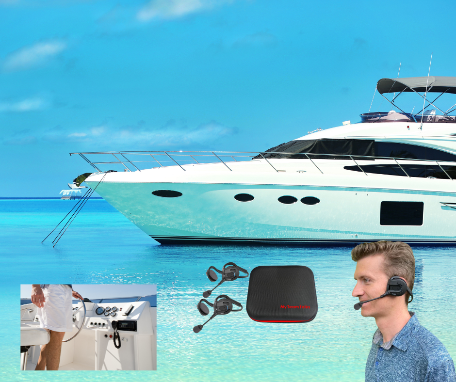 2Talk Marriage Saver Bluetooth Boat Headsets - Pair