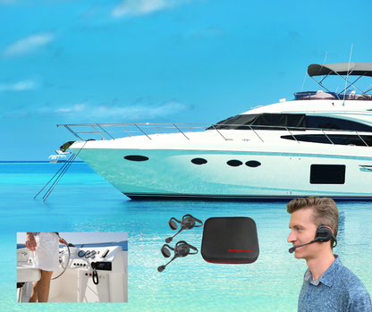 2Talk Marriage Saver Bluetooth Boat Headsets - Pair