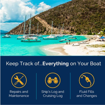 Ship’s Log: A Captain’s Log for Boat Trips and Maintenance