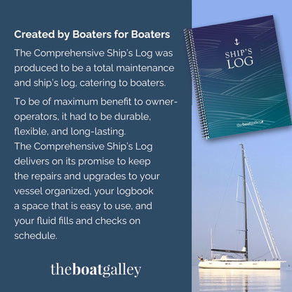 Ship’s Log: A Captain’s Log for Boat Trips and Maintenance