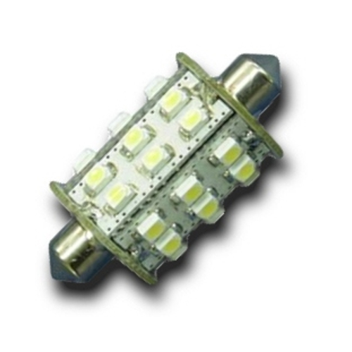 Festoon 42C 30 Power LED Navigation Bulb available in Four Different Colors: Cool White, Warm White, Red and Green.