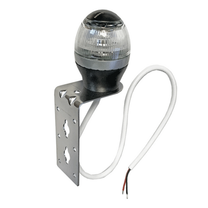 LED Anchor Light with stainless steel mounting bracket and lead wire for easy installation.