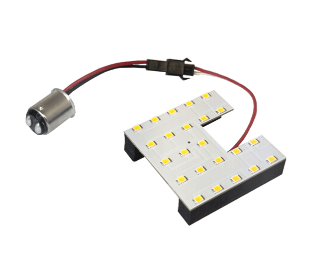 Universal Matrix 23 Power LED array with G4 base, compatible with 5” and 6” dome lights.