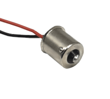 Universal Matrix 23 Power LED light base with red and black wiring for dome lights.