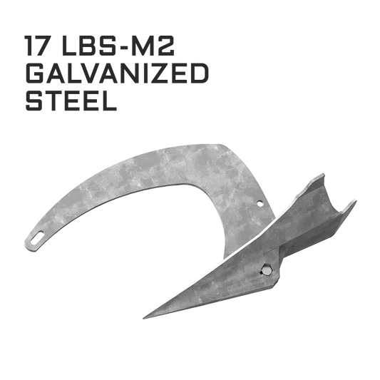 17 lbs M2 Performance Galvanized Steel Mantus Anchor