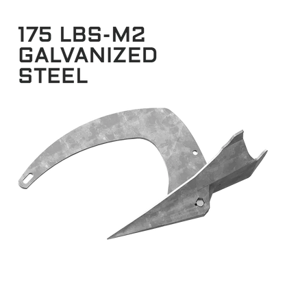 175 lb Mantus M2 Performance Galvanized Steel Anchor