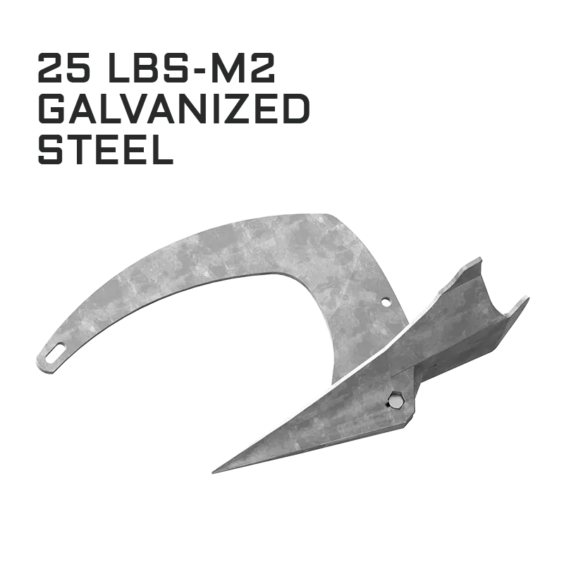 25 lbs M2 Performance Galvanized Steel Mantus Anchor