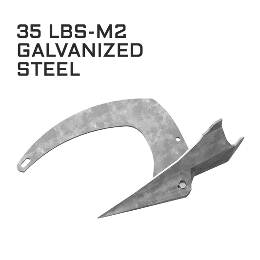 35 lbs M2 Performance Galvanized Steel Mantus Anchor
