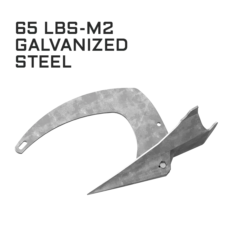 65 lbs M2 Performance Galvanized Steel Mantus Anchor