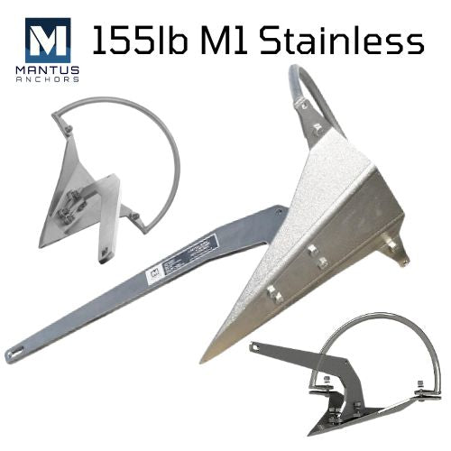 Its durability, corrosion resistance, and reliability truly make it a dependable choice for anchoring boats in marine environments, providing peace of mind to boat owners regardless of their intended use. Whether for recreational enjoyment or professional marine activities, the 155lb M1 Stainless Mantus Anchor remains a trusted option for securely anchoring vessels in various conditions.