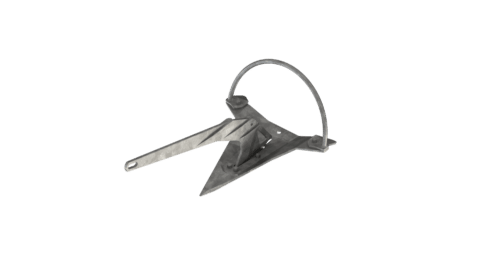 8 lbs M1 Performance Galvanized Steel Mantus Anchor
