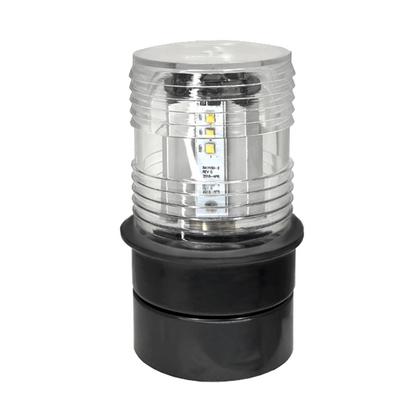 Smart Tri-Color Anchor Light w/Strobe Black