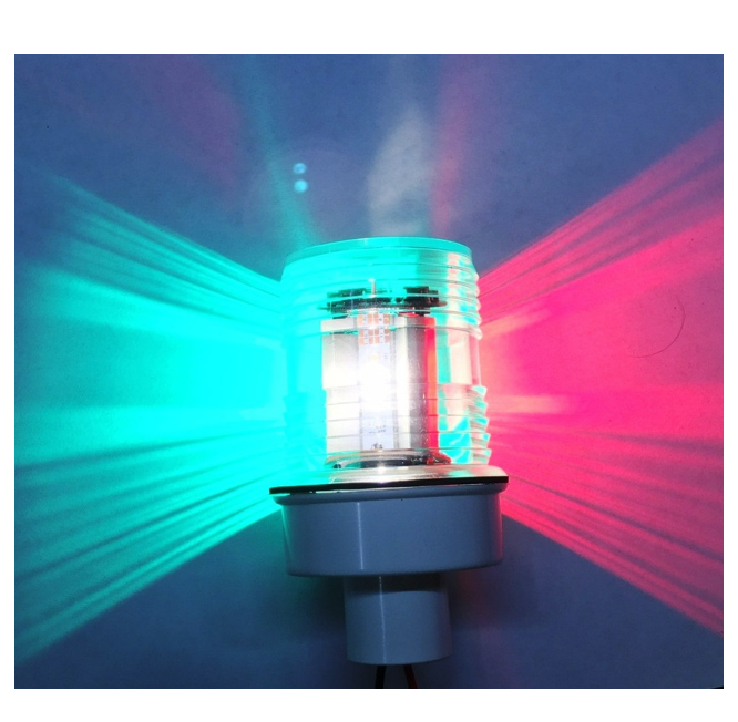 Smart Tri-Color Anchor Light w/Strobe 