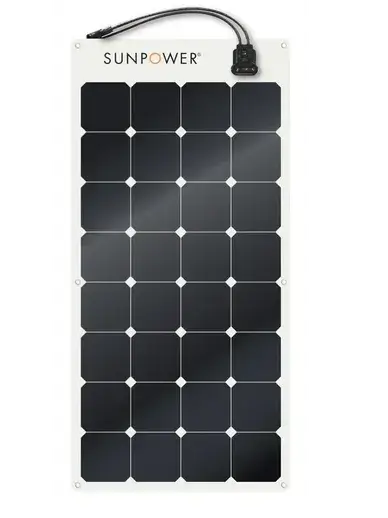 SUNPOWER E-FLEX 100W Semi-Flexible Solar Panel