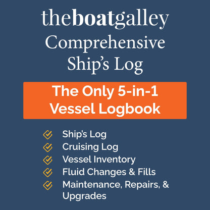Ship’s Log: A Captain’s Log for Boat Trips and Maintenance