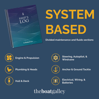 Ship’s Log: A Captain’s Log for Boat Trips and Maintenance