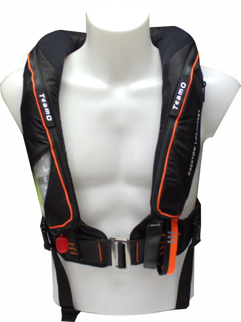 275N BackTow inflatable PFD in Black