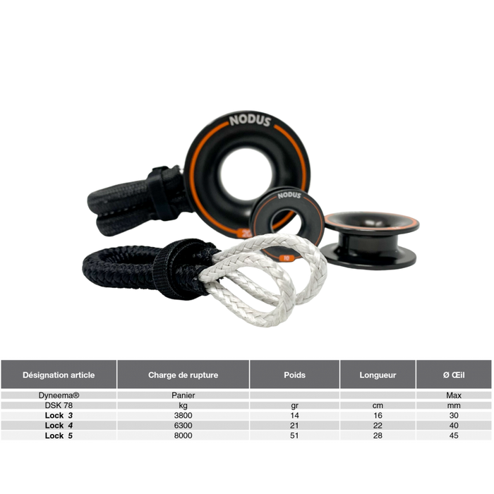Adjustable and lockable loop for friction ring| Lock-B® - NODUS FACTORY