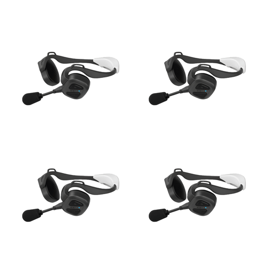 Sena NautiTalk Bosun waterproof floating Mesh headsets quad pack