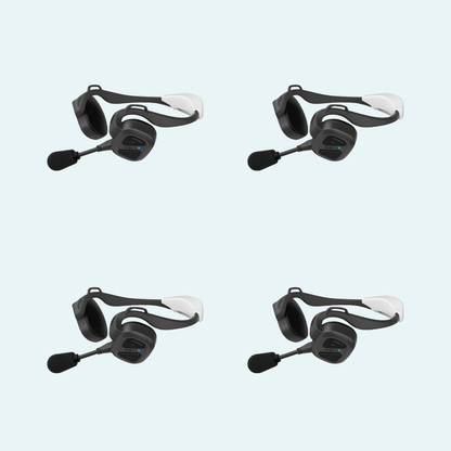 Sena NautiTalk Bosun waterproof floating Mesh headsets quad pack product view in set of 4