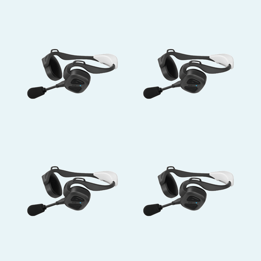 Four Sena NautiTalk Bosun waterproof floating Mesh headsets