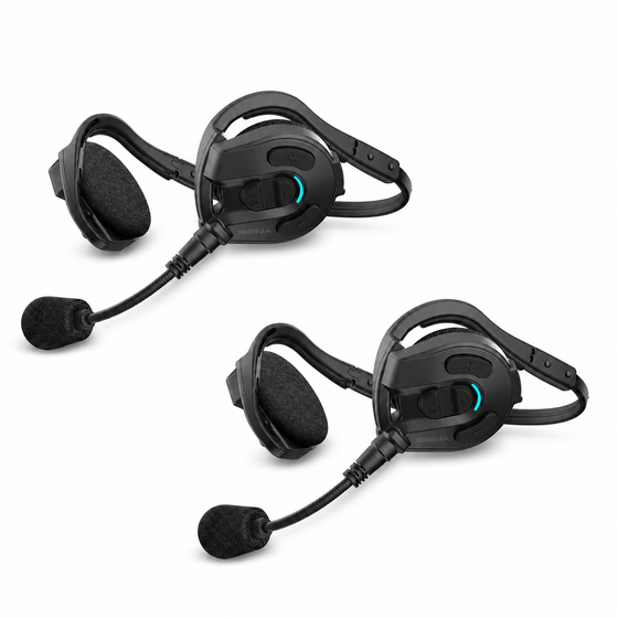 Two Sena EXPAND Mesh crew communication headsets