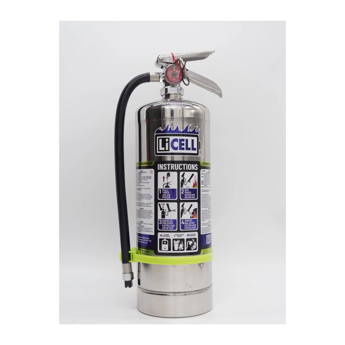 LiCell AH004 4L AVD lithium battery fire extinguisher
