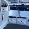 Open Rope Bags for Sailboats organized on the interior of a sailboat, providing easy access to ropes and gear.