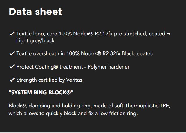 Textile Loop with Cover - Size Options Available - NODUS FACTORY