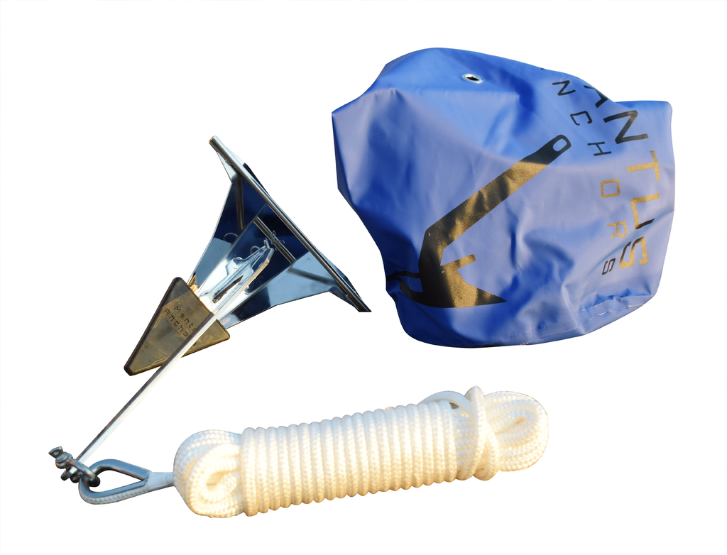 A dinghy anchor is a small anchor specifically designed for use with dinghies or small boats. 