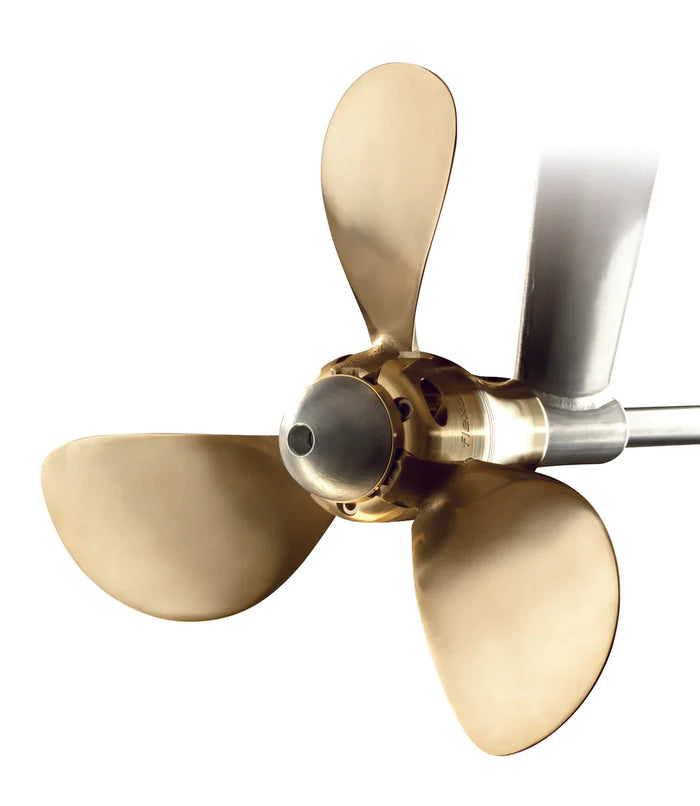 Flexofold 3 Blade Propeller - Folding Prop  front picture with white background