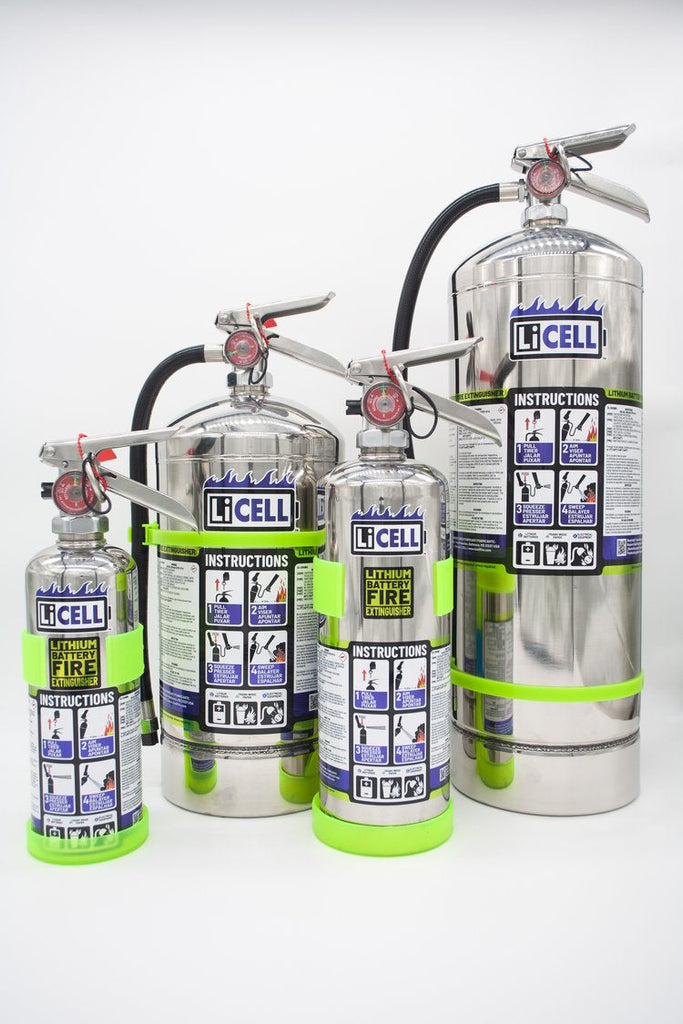 LiCELL - AH004 4L AVD - Lithium Battery Fire Extinguisher - Sea-Fire