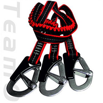 Kru Triple Hook Safety Tether - main product image