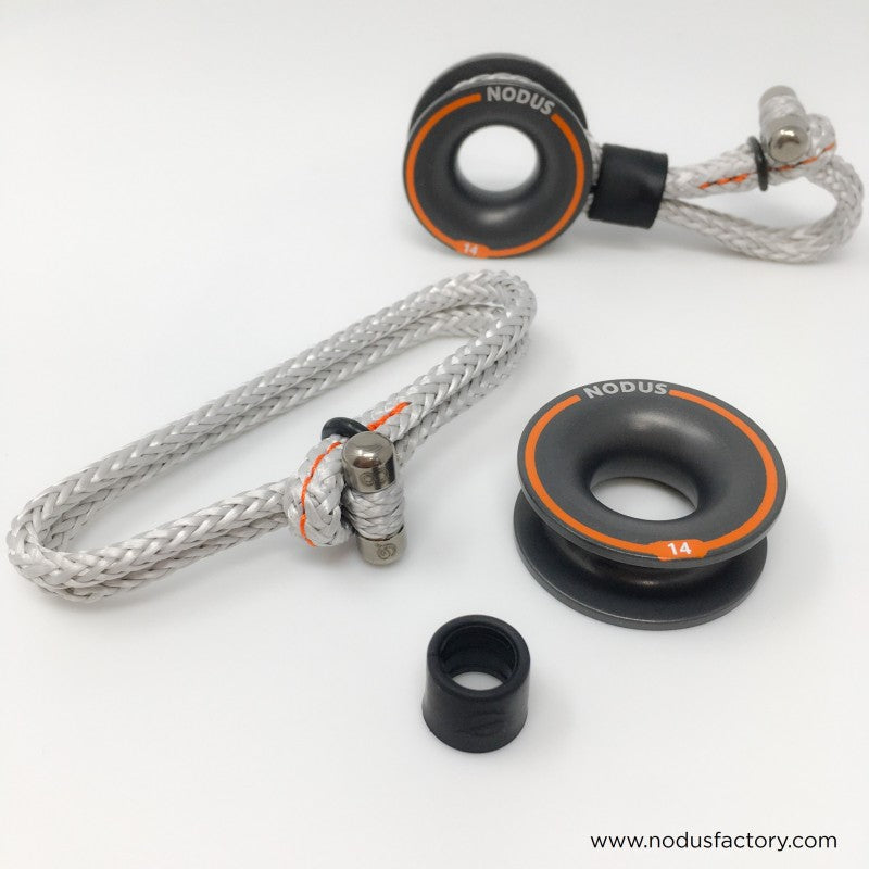 Block-Shackle® Friction Coated Textile - Plug and Sail - Size Options Available - NODUS FACTORY